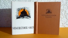 Siegerländer Sagen von Adolf Wurmbach 1967 mit Bilder FOTOS SUPER