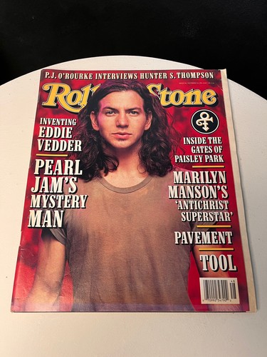 Eddie vedder rolling stone - rolling,