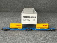 Spur N Fleischmann 825308 DBAG Containertragwagen DHL 6-achs. blau Ep. 5 KKK OVP