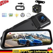 9.66" Dashcam Dual Lens Kamera