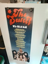 THE SWEET Songtext Poster -Wig Wam Bam- NEU UK