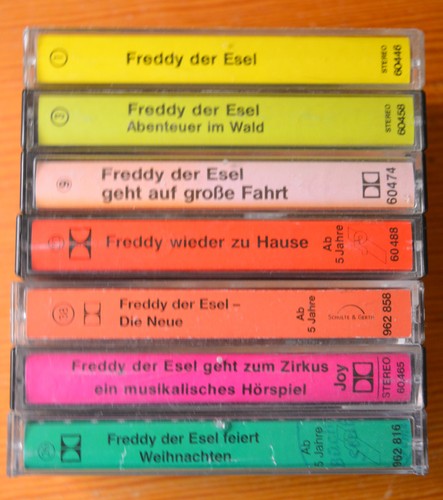 Hörspielkassetten freddy - 7,