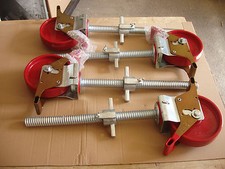 4 x Gerüstrollen, Rollfüße