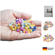 100 Mini-Würfel aus Acryl