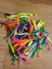 50 Stück Shad Gummifisch Drop