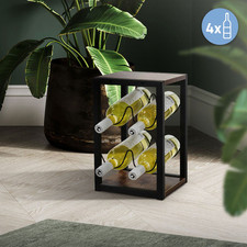 Weinregal 4 Flaschen Flaschenregal Weinständer Flaschenständer Weinschrank