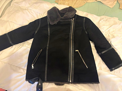 Zara damen jacke kunstleder - zara,