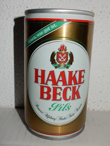 Haake beck stahl bierdose - beck,