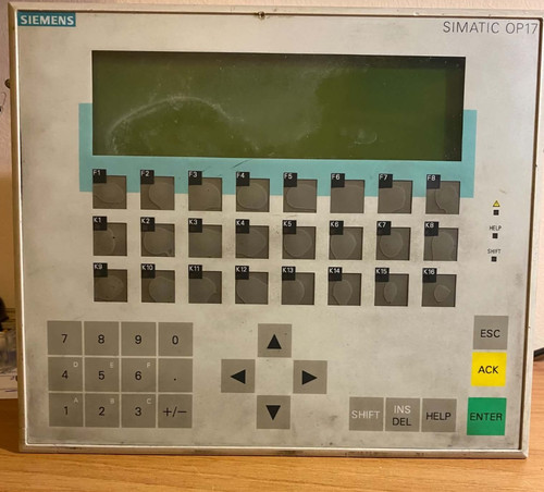 Siemens touch panel - 17/pp,