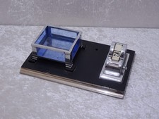 Art Deco Bauhaus Design Ewiger Kalender Schreibtischgarnitur - Vintage