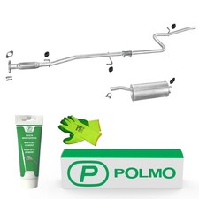 POLMO Auspuff Auspuffanlage mit E-Prüfzeichen /3276