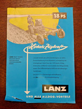 Original Lanz sales brochure