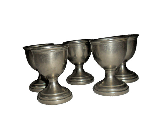 Alte reinnickel eierbecher - reinnickel,