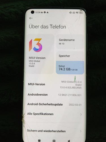 Xiaomi 128gb blau - mi, 10
