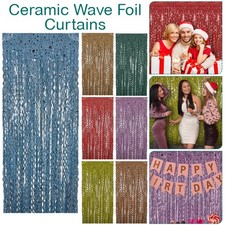 Lametta Folienvorhang