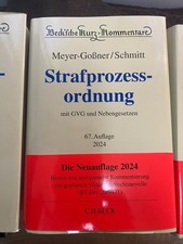 Meyer-Goßner/Schmitt StPO