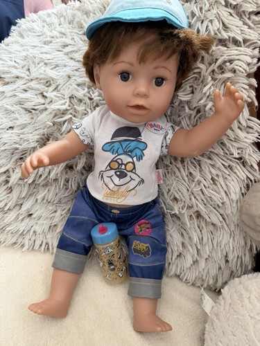 Baby born puppenjunge - baby,