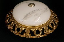 antike  Deckenlampe  Deckenleuchter Kronleuchter Plafoniere  Ø 30 cm restauriert