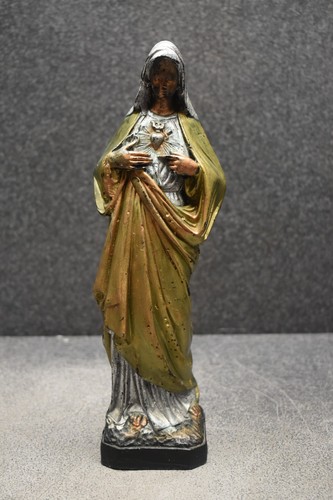 Alte religiöse madonna figur - alte,