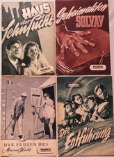 Alte DDR Filmprogramme der