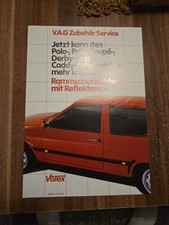 V.A.G Zubehör Service/Polo,Derby, Caddy/Rammschutzleisten Mit Reflektoren!/1983