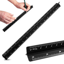 Dreikantmaßstab, 30Cm