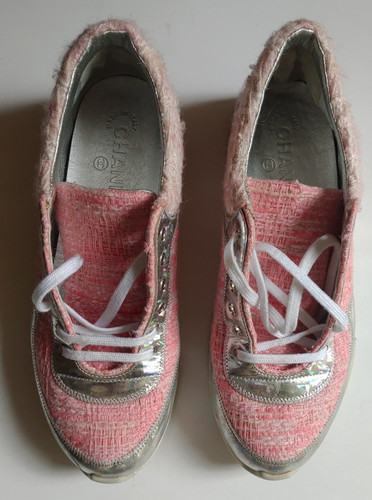 Chanel sneaker low tweed - chanel,
