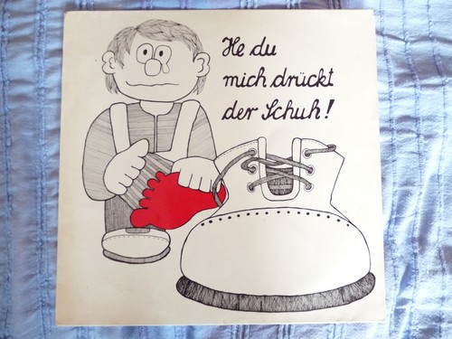 Mich drückt der schuh - drückt,