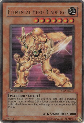 Yugioh elementar held bladedge - elementar-held,