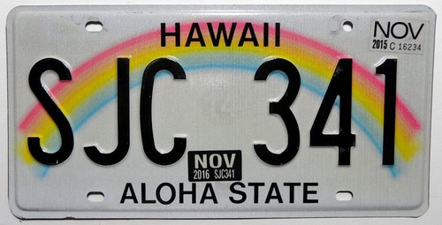 Usa nummernschild hawaii - usa,