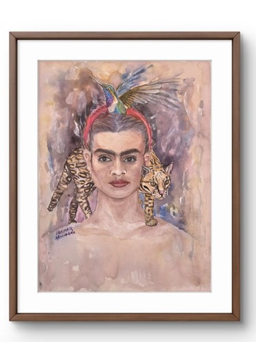 Frida kahlo porträt - frida,