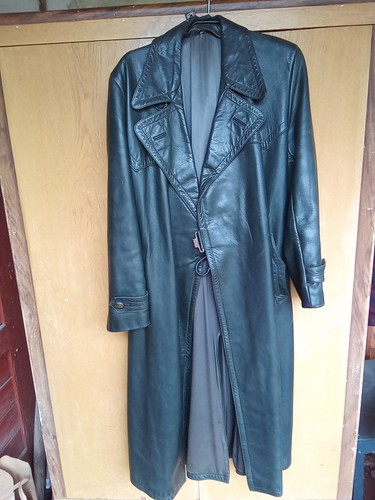 Ledermantel 50er jahre gr - ledermantel,, jahre,