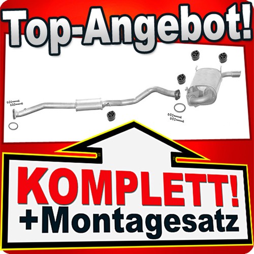 Auspuff für mazda mx5 - für,