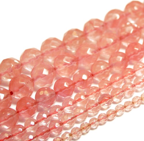 Cherry quarz perle - cherry, kugel
