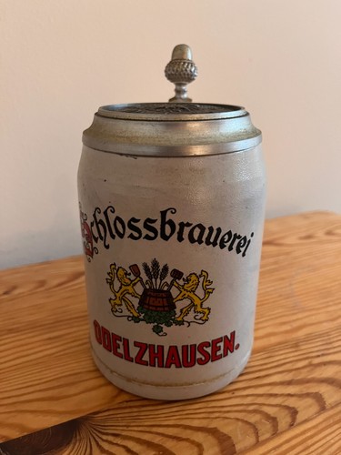 Antiker bierkrug steingut - antiker, 0,5l