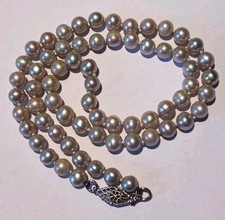 Echte Perlenkette mit 585