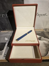 Dupont kugelschreiber blauer - dupont, kugelschreiber,