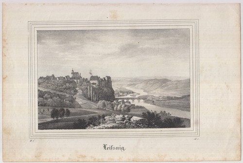 Leisnig 1835 lithografie - 1835,,