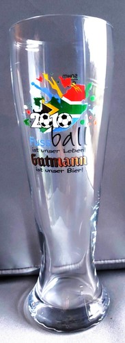 2010 fußball bierglas - fußball,