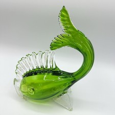 Fisch Skulptur Figur Glas
