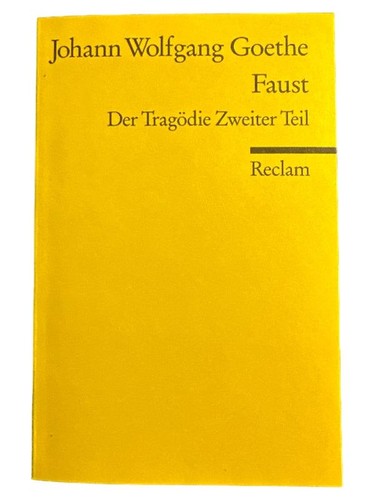 Faust der tragödie zweiter - der,