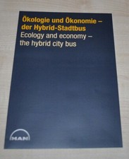 MAN Bus Hybrid Stadtbus Poster