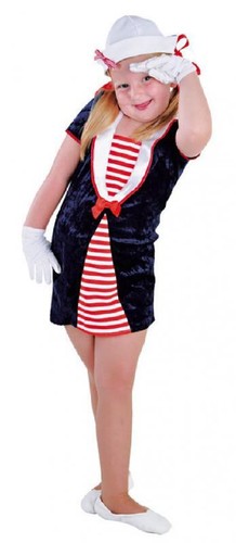 Matrosen marine kostüm - kostüm, kleid