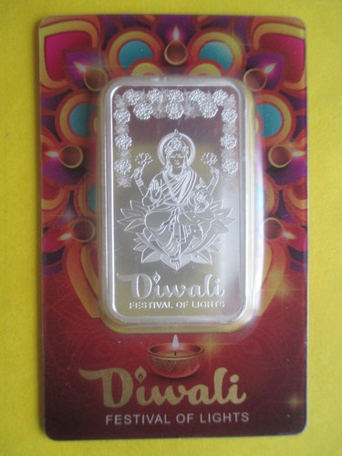Fein silberbarren diwali - oz, "diwali
