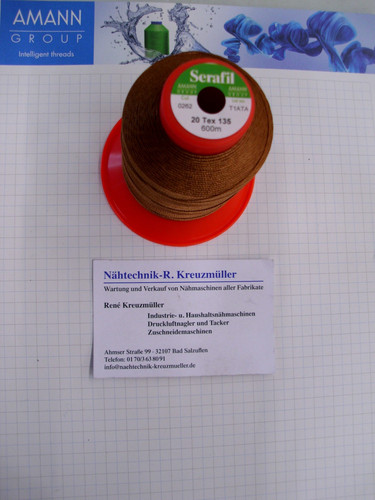 Serafil amann farbe - farbe, braun