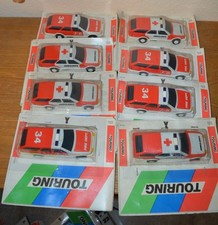 Dachbodenfund 8x VEB Plasticart Touring rot Modellauto  24 DDR  OVP .Nr.3