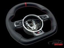 AUSTAUSCH Lenkrad Lederlenkrad Multifunktion AUDi A3 S3 8P ABGEFLACHT S-Line