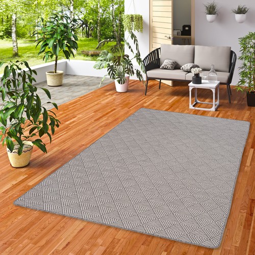 Newport outdoorteppich grau - outdoorteppich,