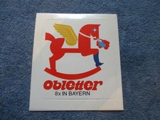 Aufkleber - Obletter Bayern - Schaukelpferd