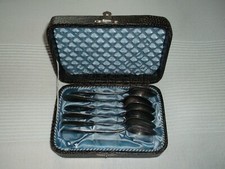 6 Kaffeelöffel versilbert Wellner Patent 90 18